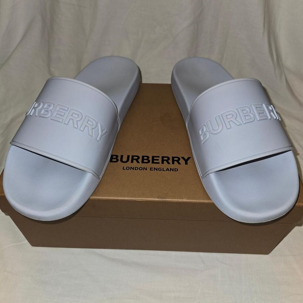 Burberry Men's blue Slides